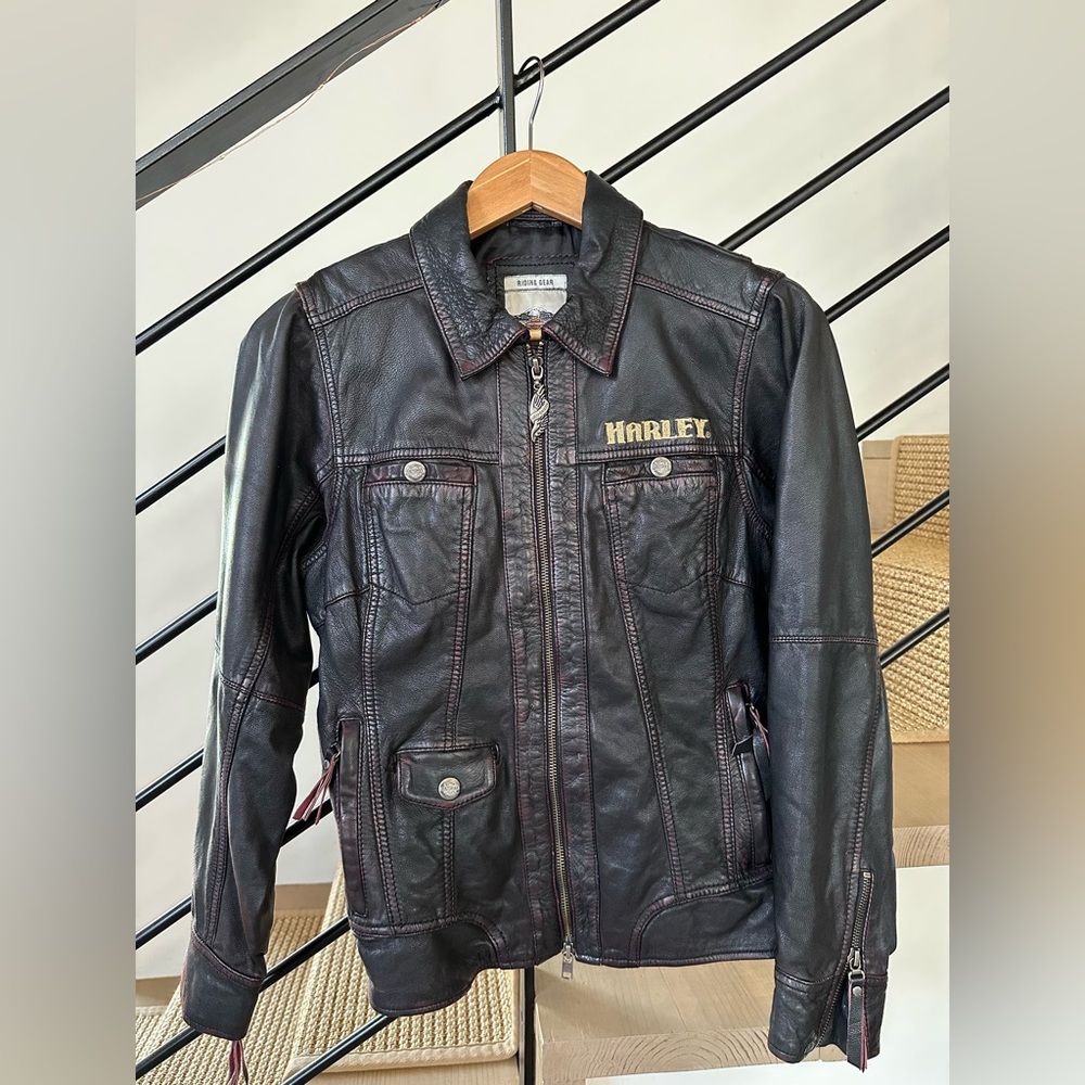 Authentic Limited Edition Harley Davidson Newberry Leather Jacket, S